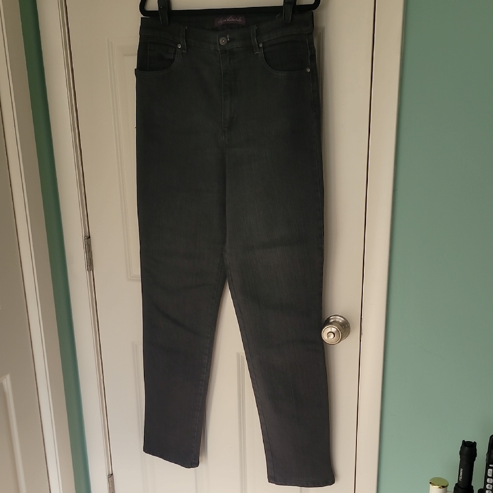 Gloria Vanderbilt Dark Gray Skinny Jeans